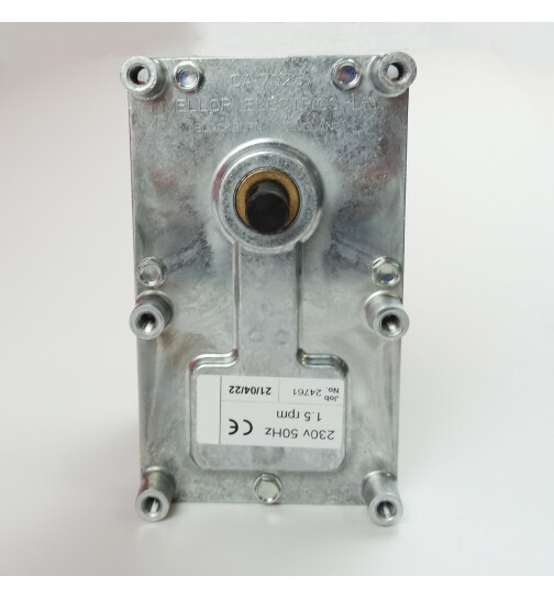 Getriebemotor Schneckenmotor 1,5 RPM für Caminetti Montegrappa Pelletöfen.