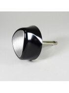 Herdgriff, Handrad für LHS.3 Serie und ZEH, Handrad schwarz, Spiegel Edelstahl von Lohberger