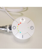 Heizstab, Heizpatrone Smart Plus mit digitalen Thermostat für Badheizkörper, Handtuchtrockner