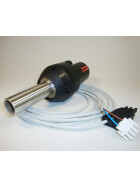 Zündgebläse Igniter BG4 von Leister für Pellet- und Hackschnitzelheizungen inkl. 2-adrigen Anschlusskabel 1100 Watt