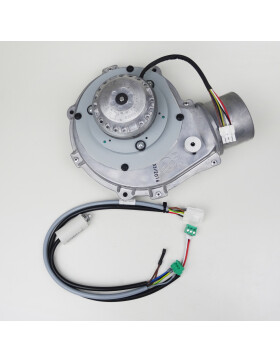 Haas & Sohn Abgasgebläse,Saugzuggebläse HSP1/2 + Anschlusskabel SET