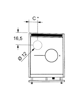 Stahl-Herdplatte für Lohberger LM 40