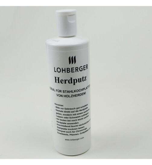 Herdputz für Stahlherdplatten von Lohberger