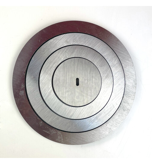 Einlegeringe D 100  mm, 150 mm, 200 mm und 250 mm  für Kochlochdeckel der Stahlherdplatten von Lohberger