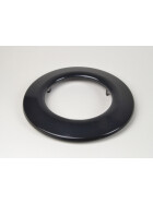 Rauchrohrrosette Durchmesser 120 mm, emailliert schwarz