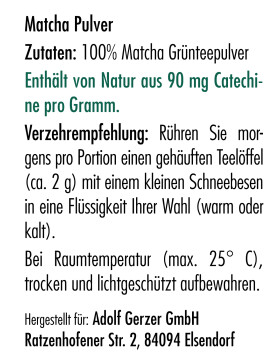 lisado GrünSpirit - Matcha Tee
