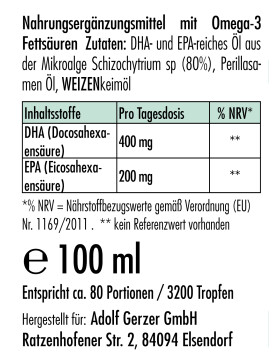 lisado Meeresglück - Algenöl