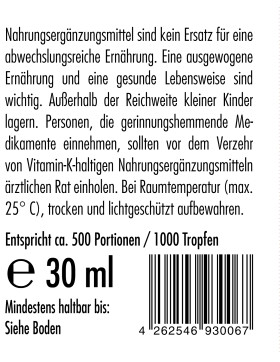 lisado Sonnenklar - Vitamin D3 + K2