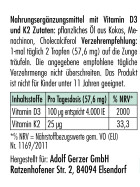 lisado Sonnenklar - Vitamin D3 + K2