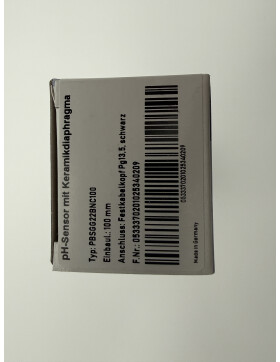 pH-Einstabmesskette pH-Sonde 100mm Festkabel BNC Bayrol